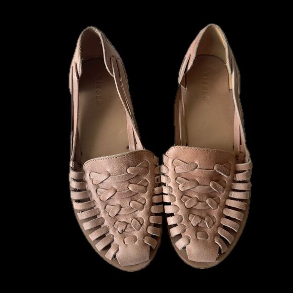 Nisolo Women's Huarache Sandal - Almond- Size 8 - Picture 5 of 9
